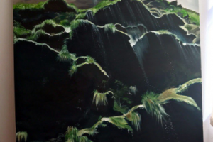 Пейзаж маслом на заказ. 120/90см