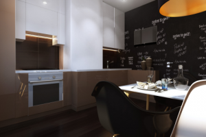 Дизайн-проект кухни в современном стиле