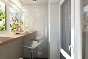 Лоджия в современном стиле