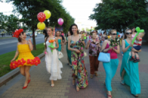 Флешмоб. Марафон женственности