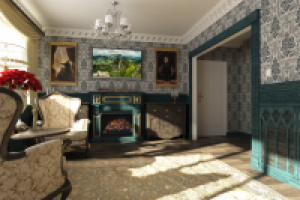 Интерьер отеля "Роскошный"