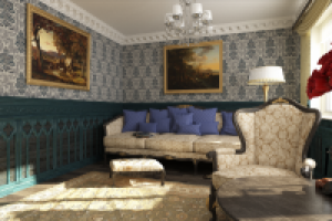 Интерьер отеля "Роскошный"