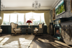 Интерьер отеля "Роскошный"