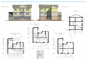 Объемно-планировочное решение реконструкции жилого дома
