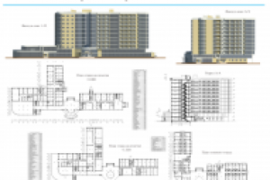 Объемно-планировочное решение гостиничного комплекса