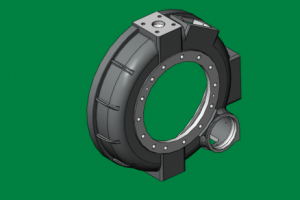 Кожух маховика дизельного двигателя