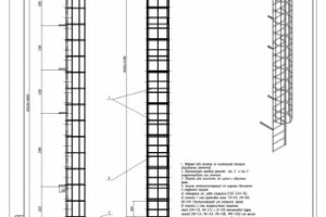 Лестница вертикальная
