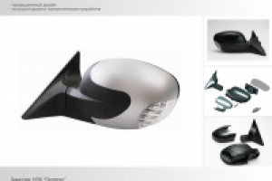 Наружное автомобильное зеркало "Волна"