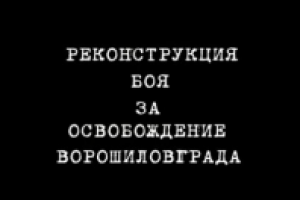 Телеверсия реконструкция боя за освобождение Луганска