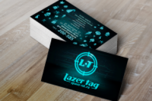 Визитка для Лазертаг-клуба