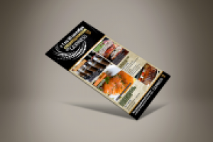 Меню для ирландского паба