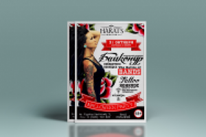 Афиша мероприятия формата А4