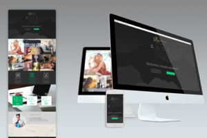 Landing Page для фотографа Сергея Харитонова