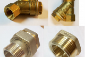 Результат ГОШ - Грязевой фильтр + Разъёмное соединение + Футорка