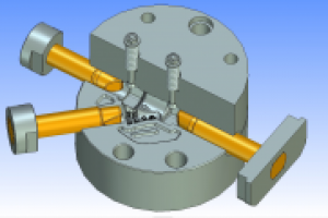 3D модель штампа - грязевого фильтра