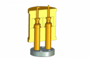 3D модель - Штамп переходника