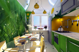 Яркая сочная кухня