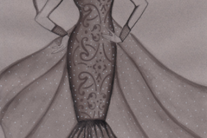 Эскиз женской коллекции