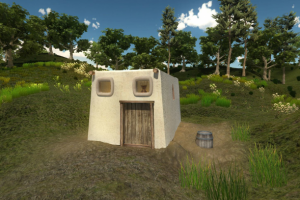 Часть прототипа средневекового города