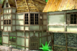 Деревня для компьютерной игры 3