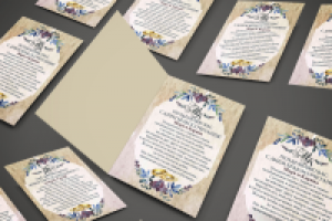 Открытка свадебное поздравление.