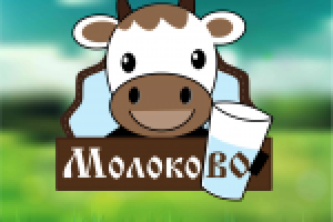 Логотип для "МОЛОКО-ВО"