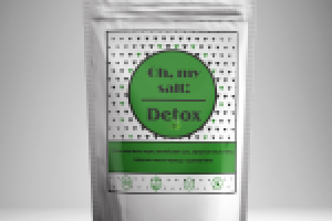 Этикетка на упаковку соли для ванны