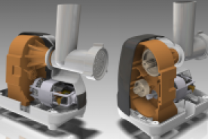 Модель электромясорубки