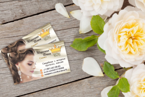 визитки макияж