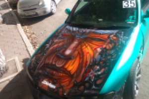 Аэрография "Fukusima prince"