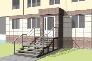 Входная группа объекта