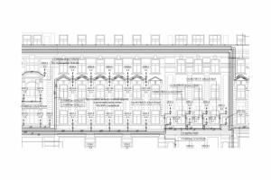 Освещение фасада