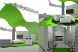 Стенд сбербанка