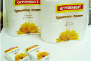 Упаковка СТМ для сети супермаркетов "Гроссмарт"