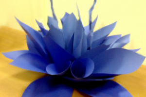 Цветы из бумаги