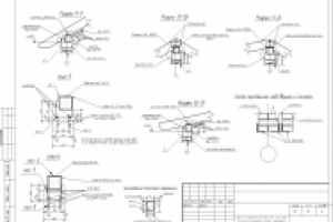 Узлы стропильной системы