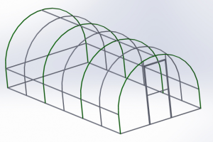 Каркас теплицы