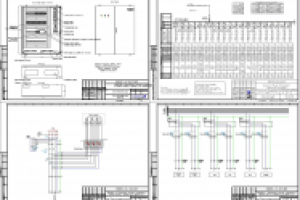 Проектирование распределительных, вводно-учетных шкафов.