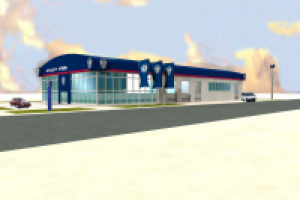 Дизайн-проект дилерского центра "ГАЗ"