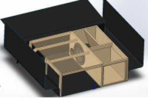 Проектирование многофункционального ящика в багажник автомобиля