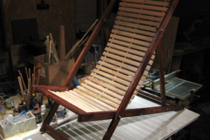 Шезлонг сегментированный