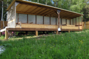 Навес для сушки доски