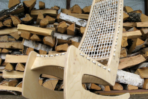 Кпесло качалка плетеное