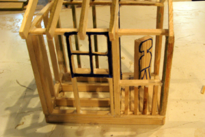 Модель детского игрового домика