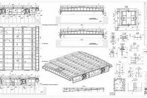 Каркас проходной печи