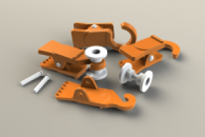 Изделие "зажим для штор и гардин"