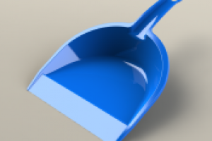 Пресс-форма на изделие "совок для мусора".