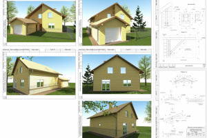 Жилой дом с мансардой (ч.4)