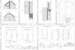 Жилой дом с мансардой (ч.3)