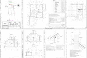 Жилой дом с мансардой